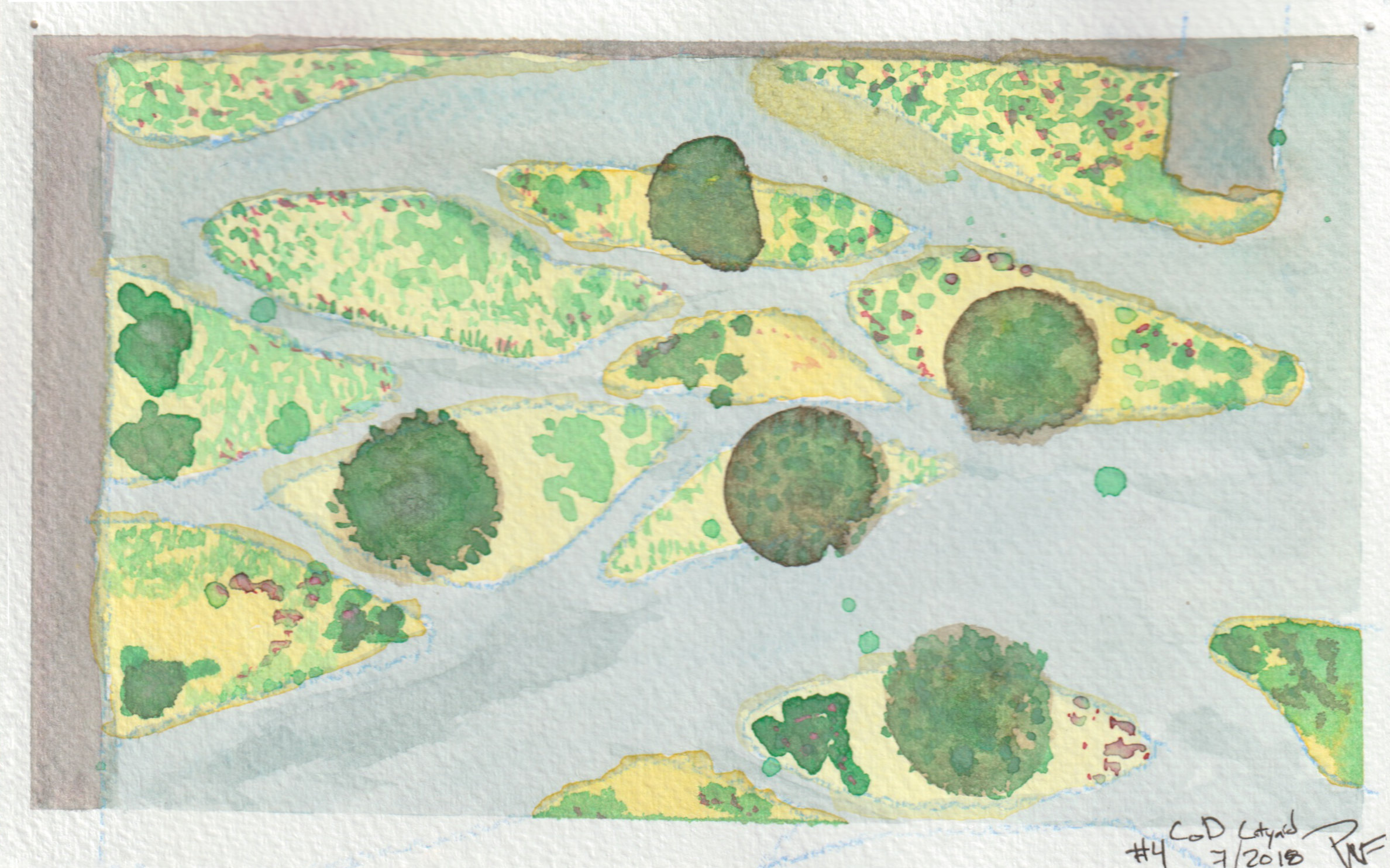 College of Design Courtyard - Summer