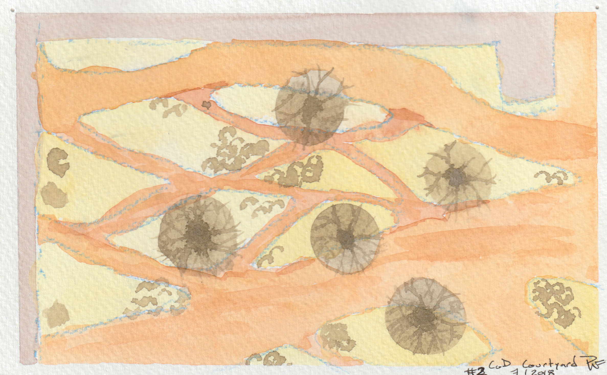 College of Design Courtyard - Winter