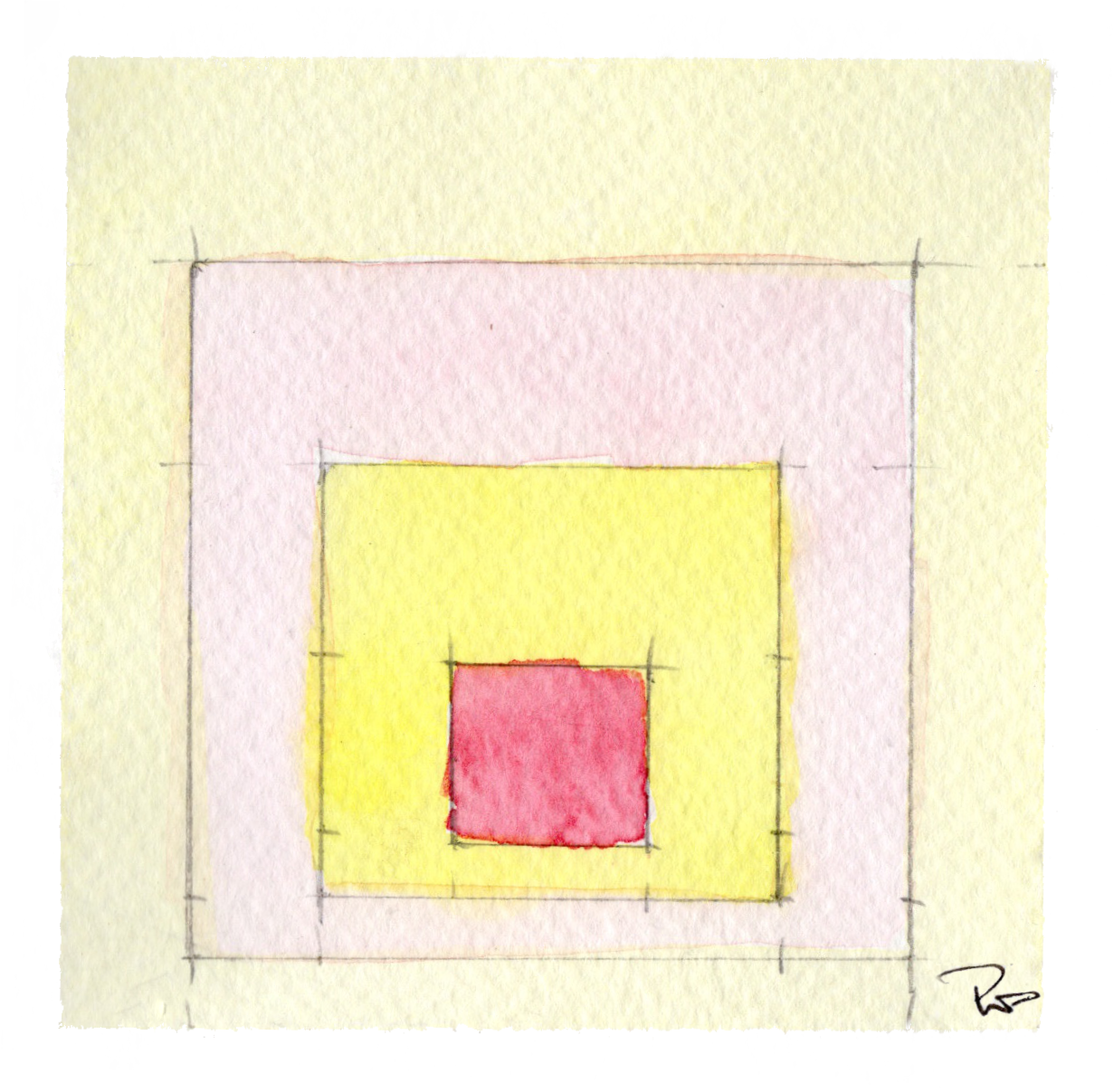 Homage to the Square Study 3